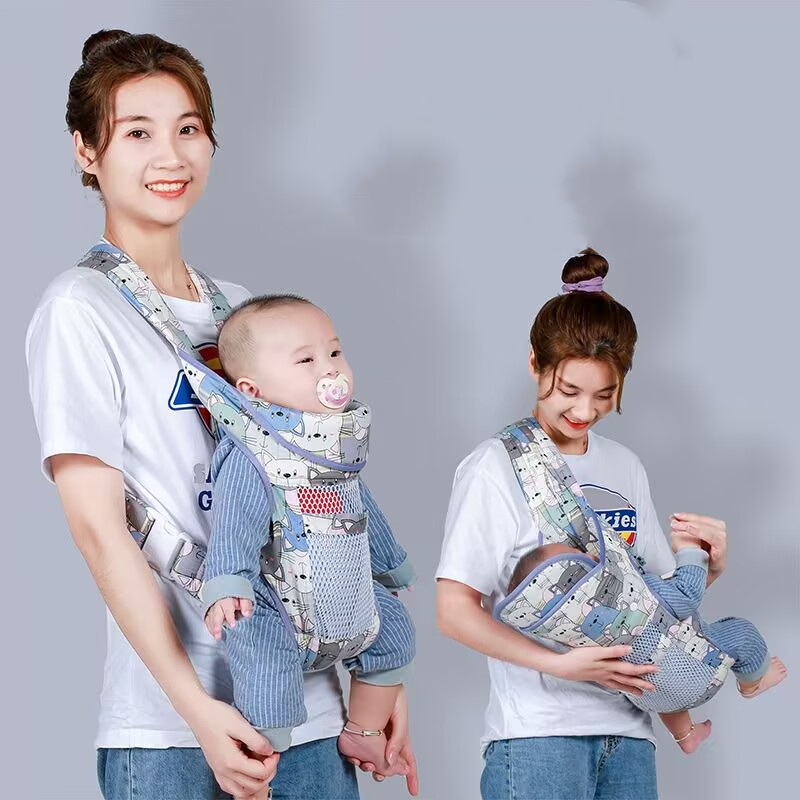Ergonomic Baby Carrier Newborn To Toddler - ベビースリングキャリア 人間工学に基づいたベビーバックパックキャリア、簡単に調節可能なベビーキャリア 新生児から幼児まで多機能 外出用