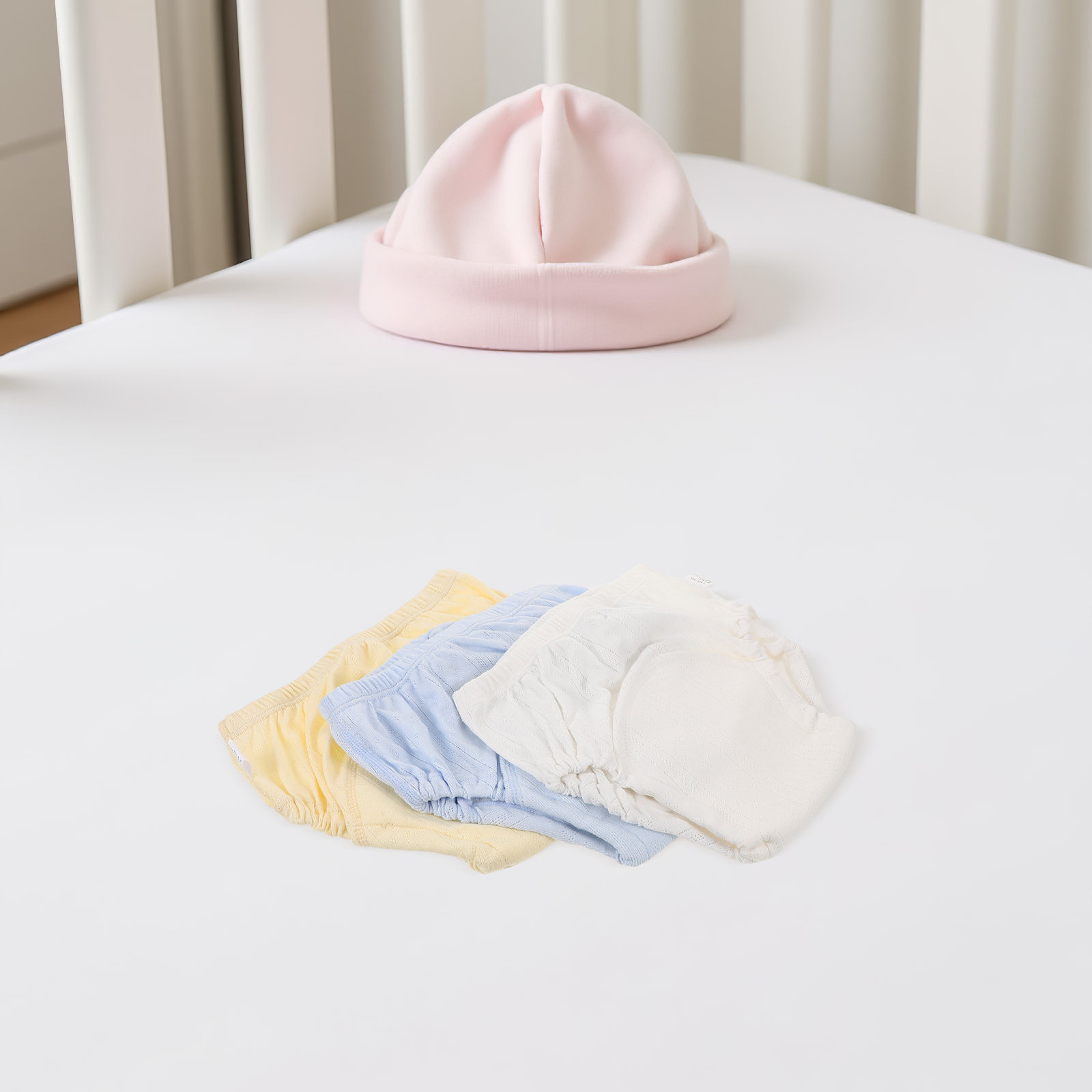 Toddler Training Pants Leak Proof - 3枚組 ベビー用トイレトレーニングパンツ コットン製 幼児用下着 通気性 吸水性