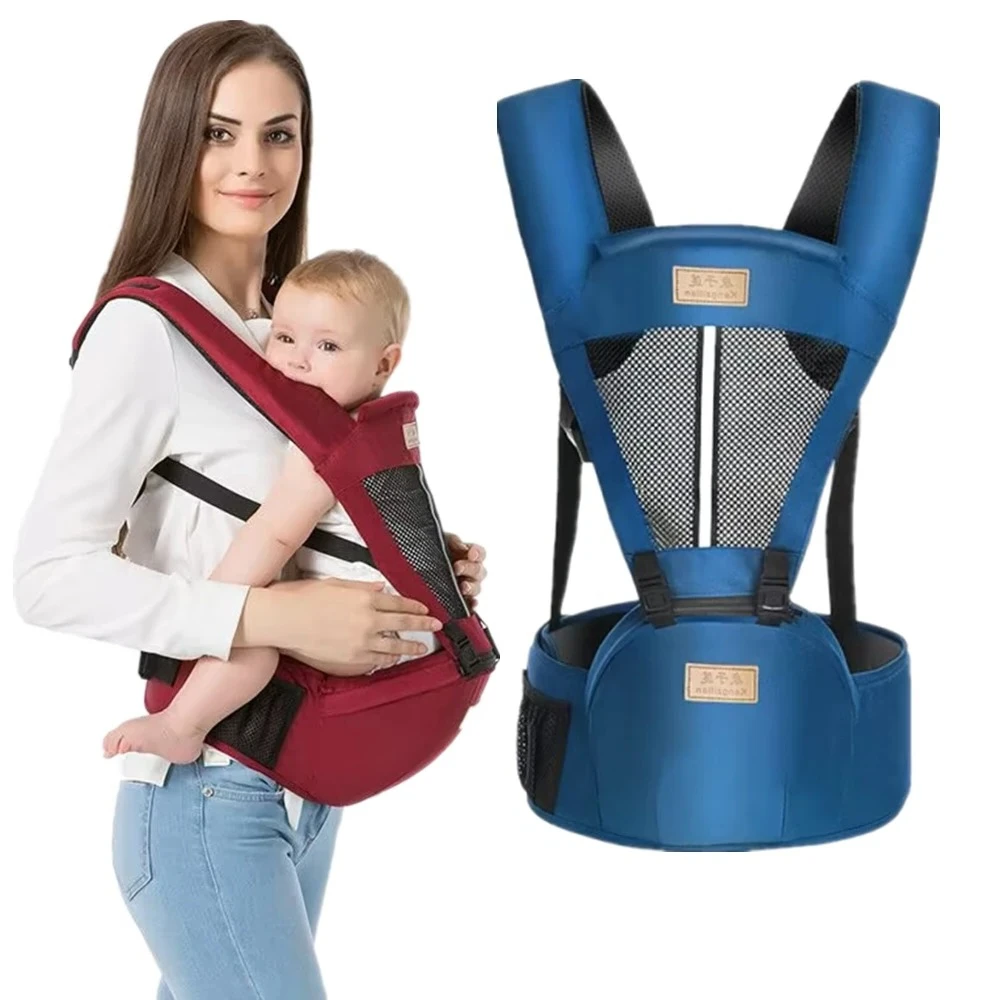 Ergonomic Baby Carrier Newborn To Toddler - 多機能ベビーキャリア人間工学に基づいた幼児用ウエストスツール新生児から幼児まで多用途カンガルーバッグアクセサリー
