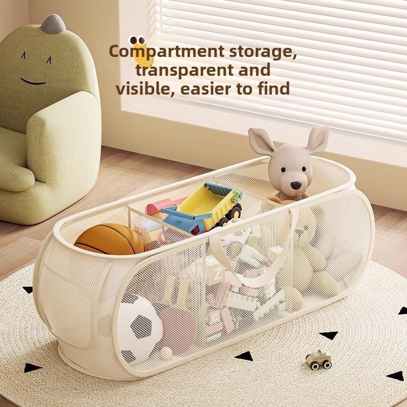 Baby Clothes - 1/2 個家庭用収納汚れた服ベビー/子供のおもちゃ整理バスケット多用途メッシュ収納袋
