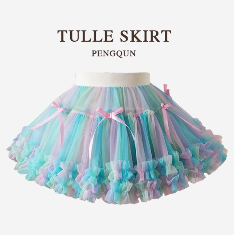 Toddler Girl Tulle Party Dress - 2026 ガールズスカート チュチュドレス 夏 キッズ プリンセス