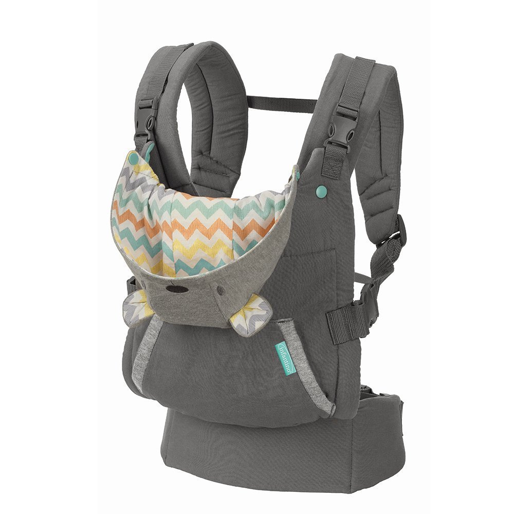 Ergonomic Baby Carrier Newborn To Toddler - 新生児から幼児までのベビーキャリア 人間工学に基づいた幼児用キャリア ヒップシート付き ランバーサポート マルチポジション フロントおよびバックキャリー