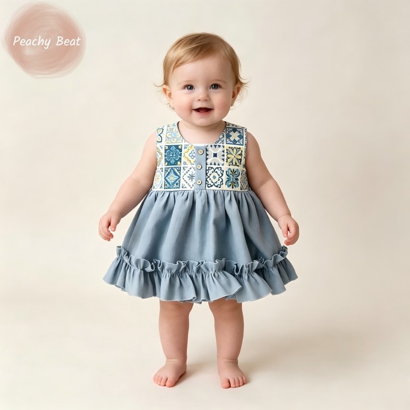 Baby Summer Linen Sleeveless Jumpsuit - ファッション新生児女の子男の子綿リネンロンパースセットノースリーブ幼児子供夏ホームウェアジャンプスーツベビー服 0-3Y
