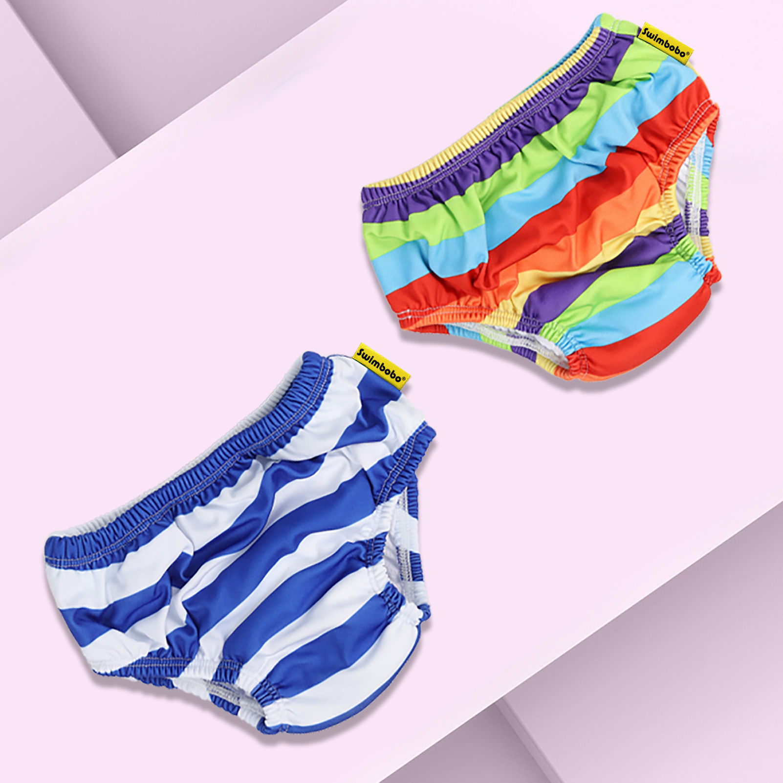 Toddler Training Pants Leak Proof - 幼児用再利用可能スイムパンツ、洗濯可能なベビー用スイムパンツ、防水・漏れ防止、トイレトレーニング用ビーチ・プールパンツ