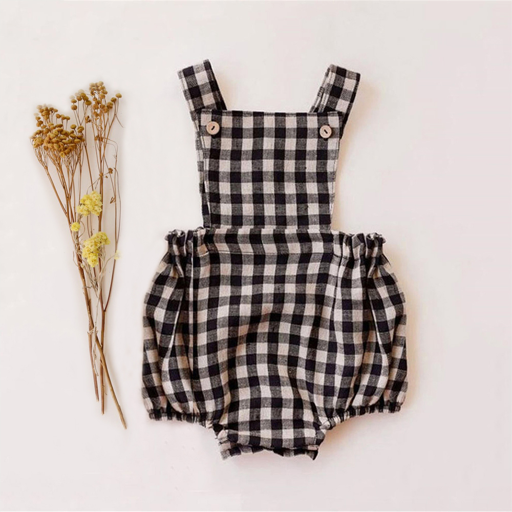 Baby Summer Linen Sleeveless Jumpsuit - 新生児用ノースリーブジャンプスーツ,0〜2歳の女の子用のロンパーススーツ,綿とリネン,無地,裸の背中