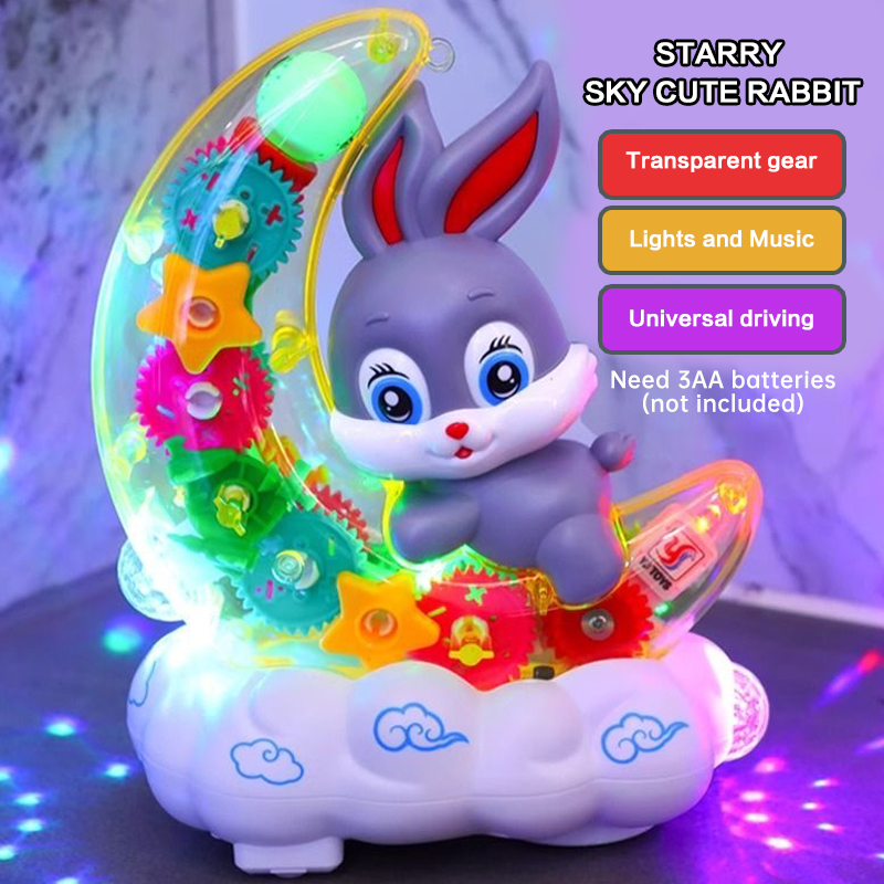 ムーンラビット電動おもちゃスクーター 透明ギアサウンド＆ライ - Baby Gear のレビューと価格
