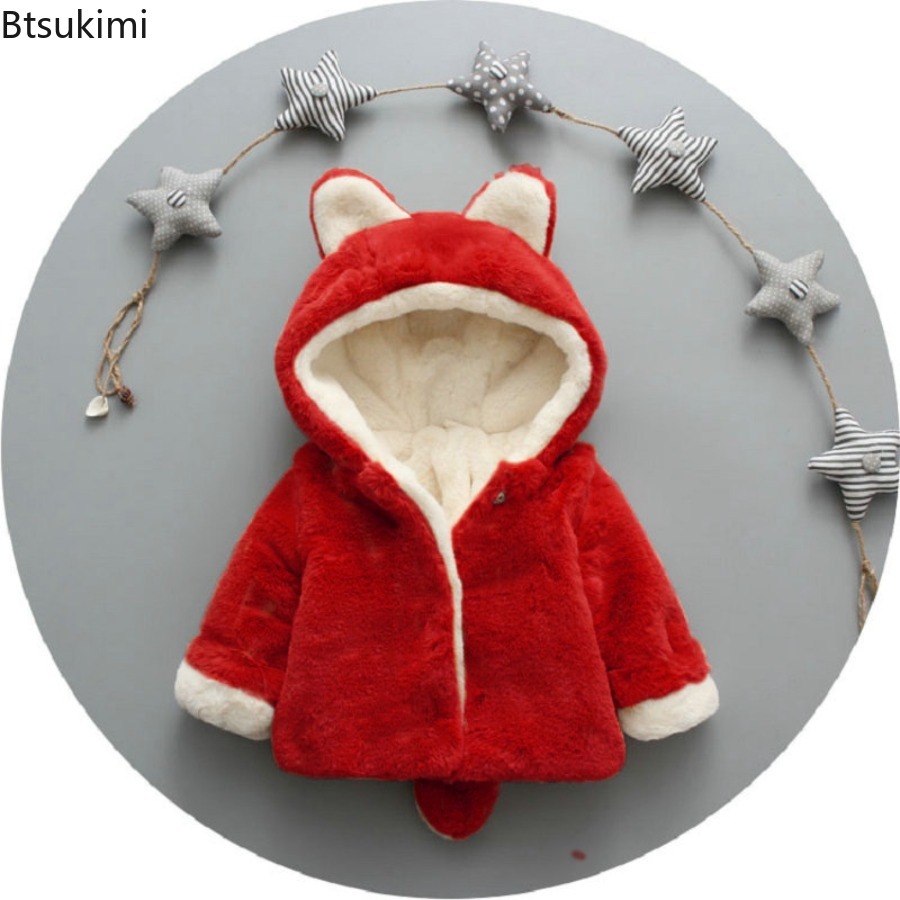 幼児女の子男の子ベビーフリースセーター新しい子供厚みのあるコ - Toddler Boy Winter Fleece Jacket のレビューと価格