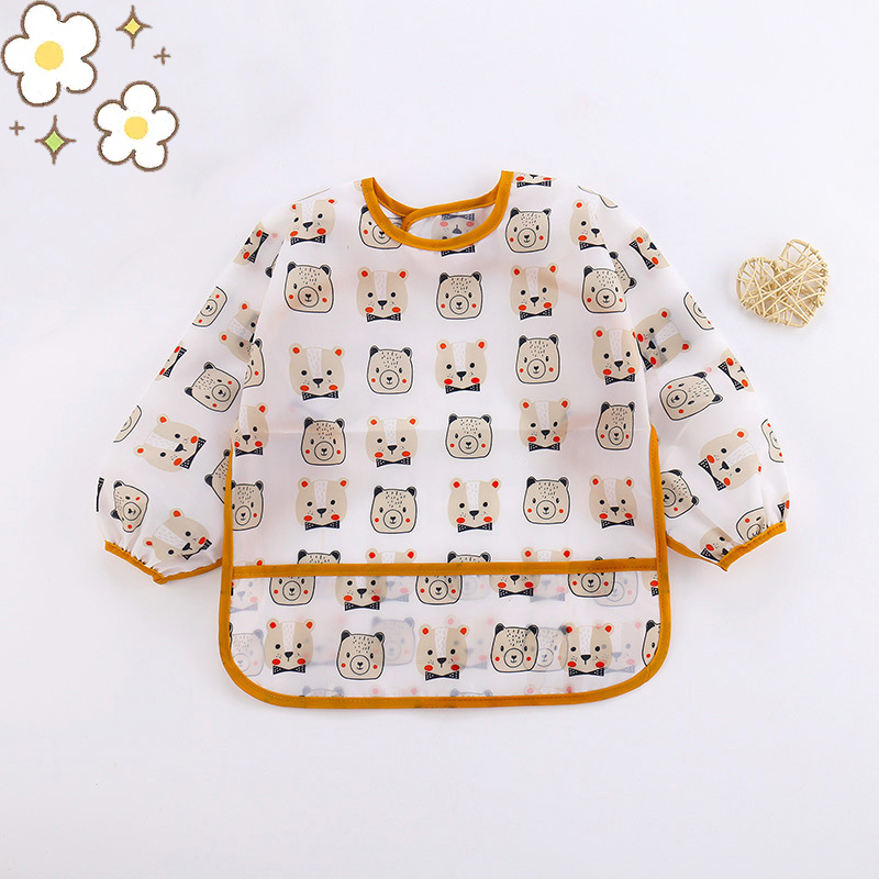 ベビーシリコーン漫画よだれかけ 0-6 歳ソフトよだれかけベ - Waterproof Baby Bibs Silicone のレビューと価格