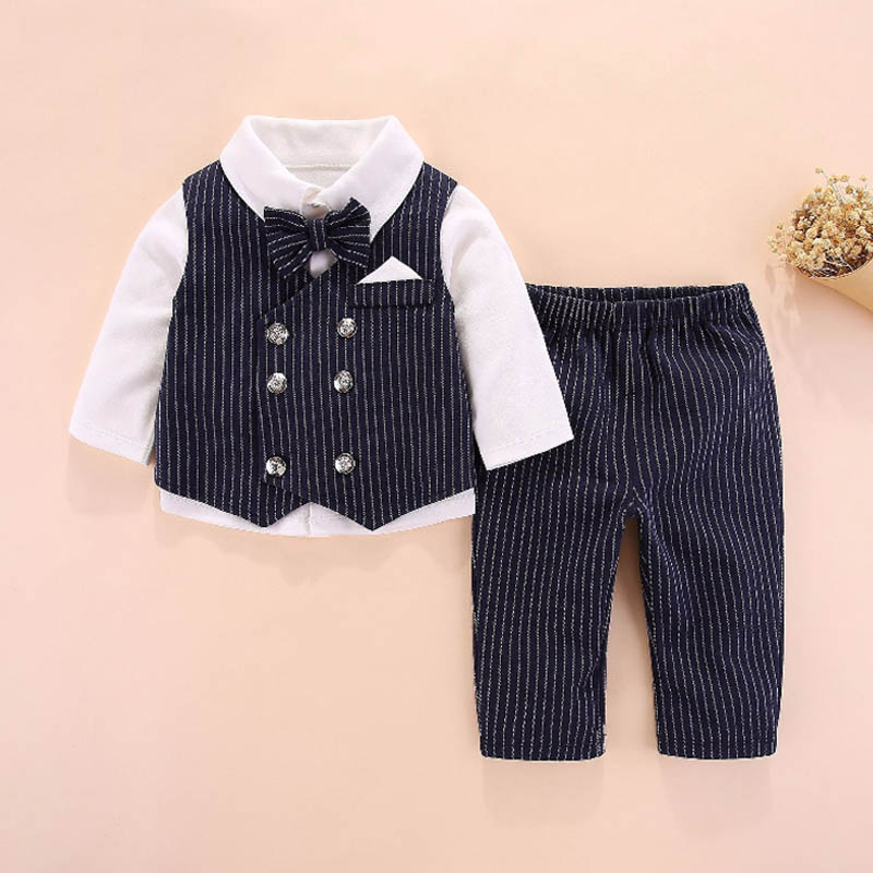 Iyeal男の子洗礼スーツセット新生児誕生日パーティーギフト - Baby Boy Suit Set Baptism のレビューと価格