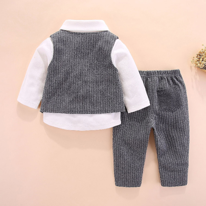 Iyeal男の子洗礼スーツセット新生児誕生日パーティーギフト - Baby Boy Suit Set Baptism のレビューと価格