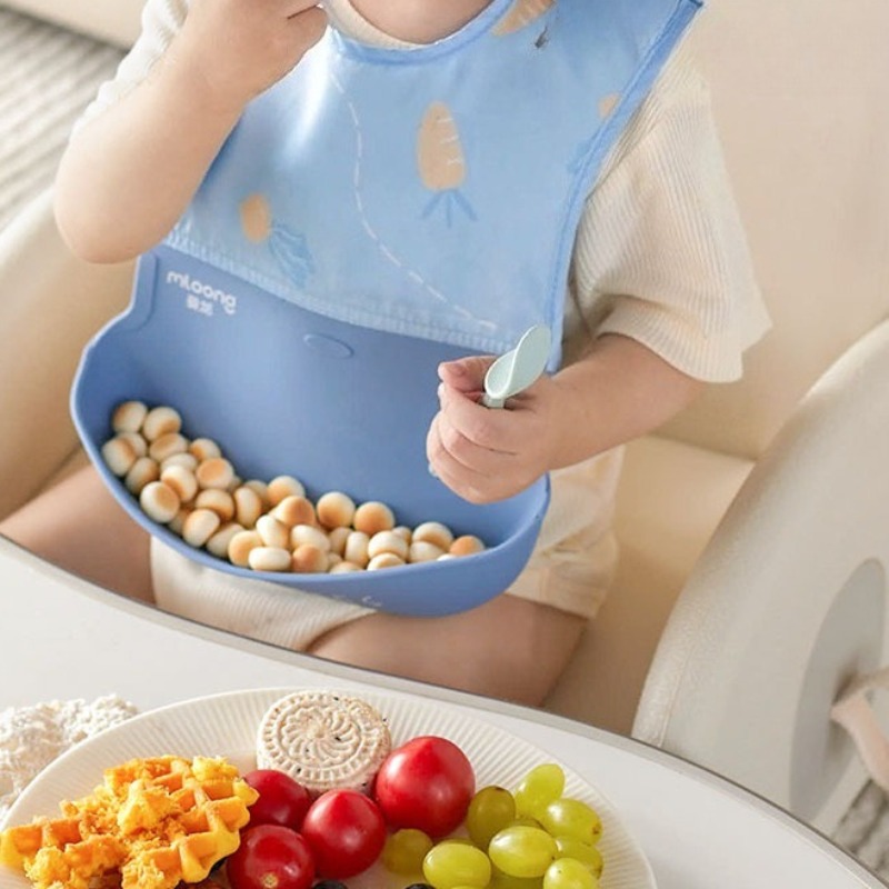 子供用防水よだれかけベビーよだれかけソフトシリコンスカーフ調 - Waterproof Baby Bibs Silicone のレビューと価格