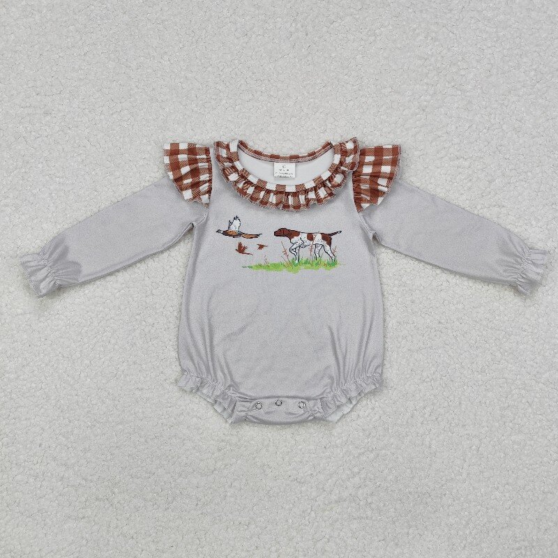 冬のブティック女の赤ちゃんラグビーパターンカバーオールピンク - Cotton Baby Onesies Zipper のレビューと価格
