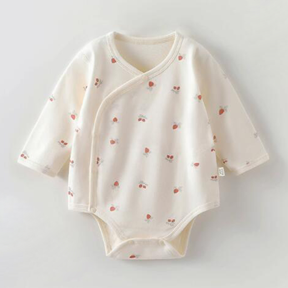 女の赤ちゃんボディスーツ長袖綿 100% 新生児春服かわいい - Newborn Baby Girl Romper Floral のレビューと価格