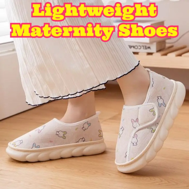 曇りの気分を伝える夏のマタニティシューズ 薄くて軽い産後履物 - Maternity Wear のレビューと価格