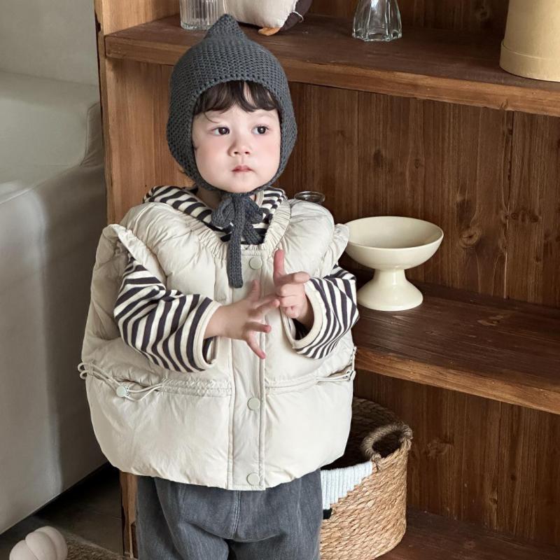 幼児用女の子用暖かいカーディガン、男の子用カジュアルベストコ - Toddler Boy Winter Fleece Jacket のレビューと価格
