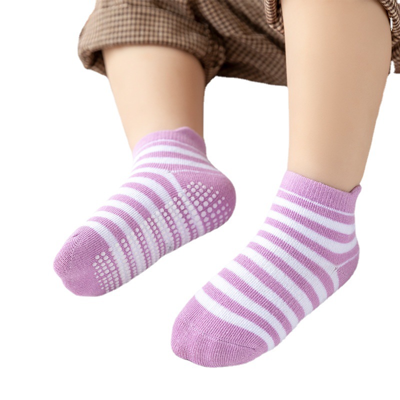 新生児用滑り止めベビーソックス,ゴムバンド付き滑り止めコット - Unisex Baby Socks Non Slip のレビューと価格
