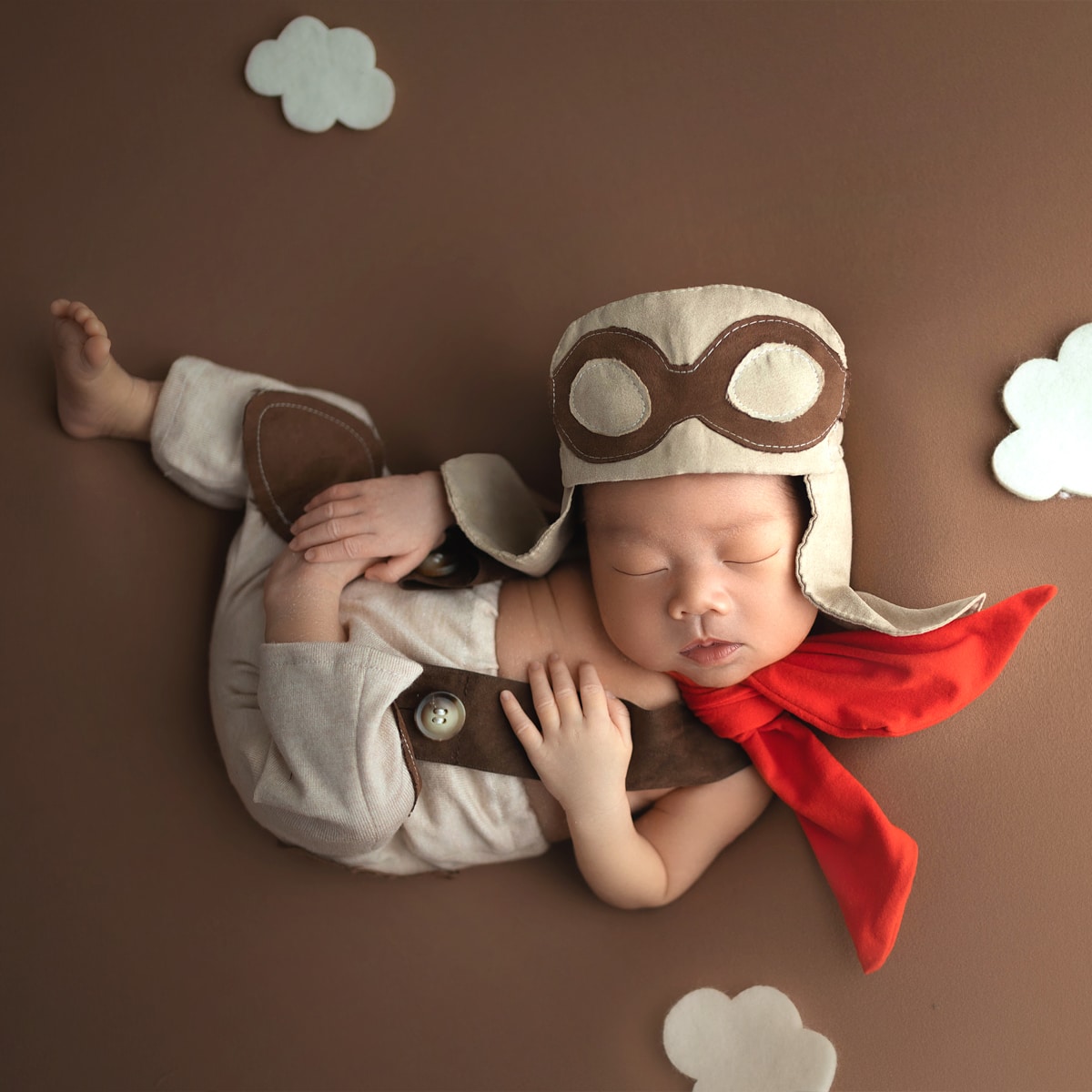 新生児写真衣装セット、幼児写真アクセサリー、撮影オーバーオー - Infant Photography Props Outfit のレビューと価格