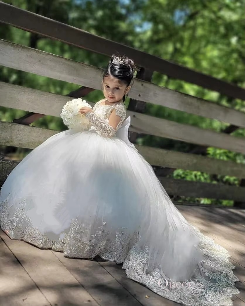 JDY カスタムメイド プリンセス フラワーガール ドレス  - Toddler Girl Tulle Party Dress のレビューと価格