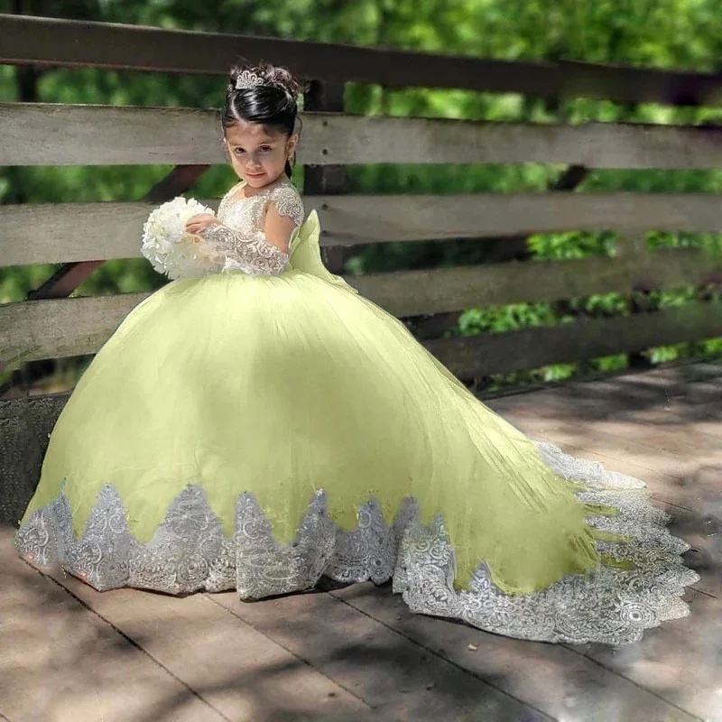JDY カスタムメイド プリンセス フラワーガール ドレス  - Toddler Girl Tulle Party Dress のレビューと価格