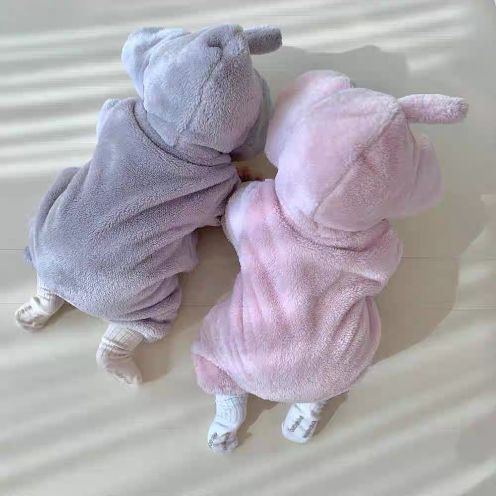 かわいい象の着ぐるみ 2026年冬 ベビーガール用ぬいぐるみ - Cotton Baby Onesies Zipper のレビューと価格
