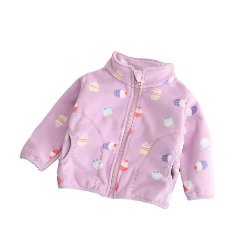2026年秋 キッズ ベビー 男の子向け 漫画柄 コットンフ - Toddler Boy Winter Fleece Jacket のレビューと価格