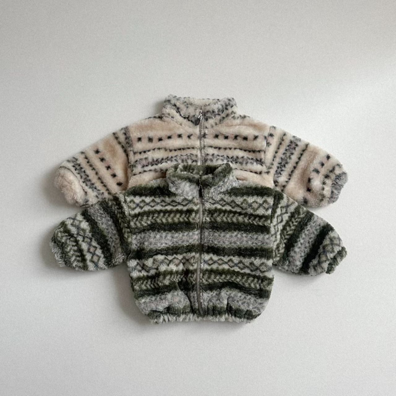 冬の新作ベビー用暖かいプラッシュコート、幼児用女の子向けヴィ - Toddler Boy Winter Fleece Jacket のレビューと価格