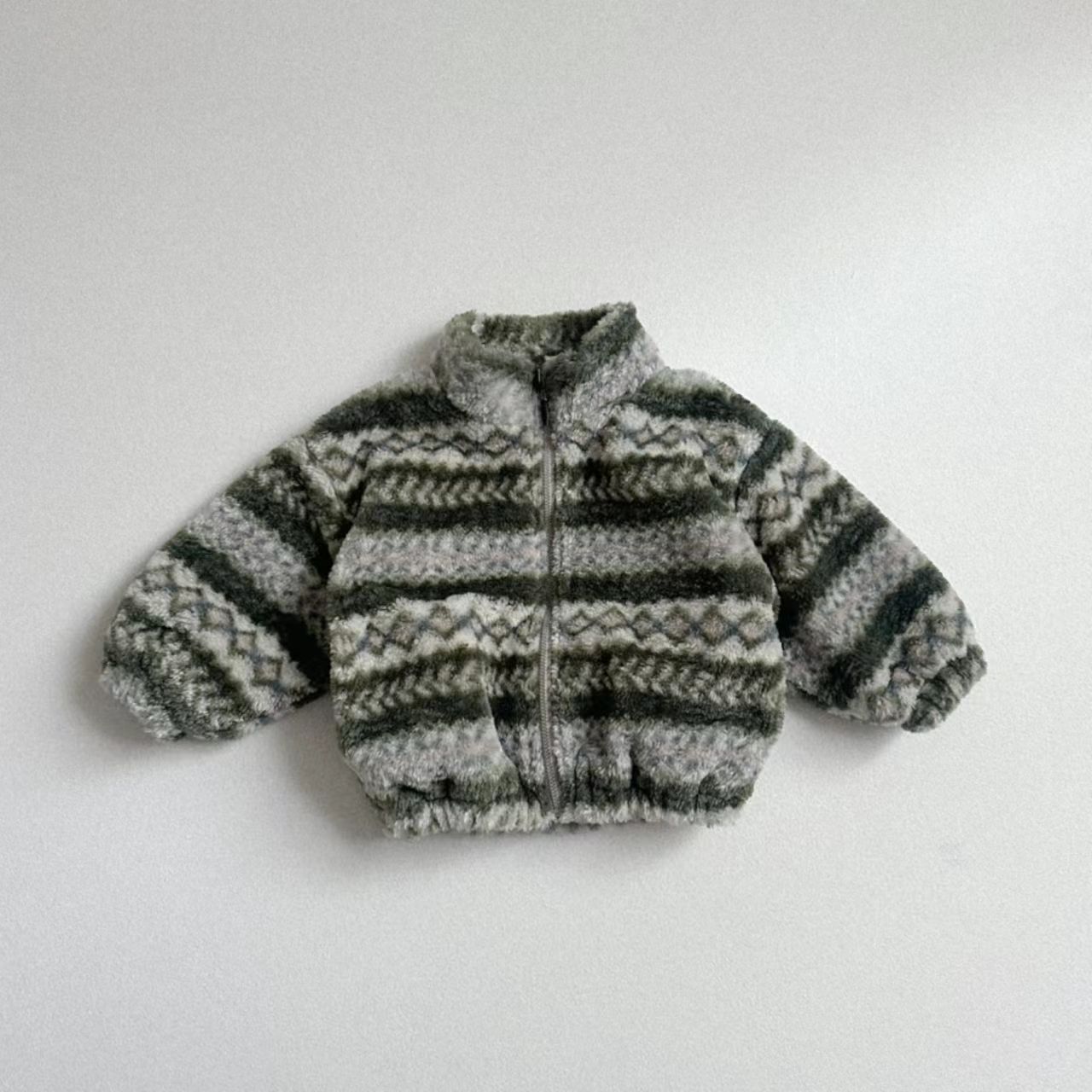 冬の新作ベビー用暖かいプラッシュコート、幼児用女の子向けヴィ - Toddler Boy Winter Fleece Jacket のレビューと価格