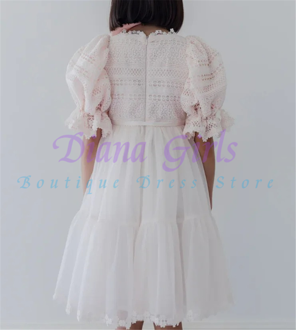 高品質のエレガントなフラワーガールドレス、ウェディングボール - Toddler Girl Tulle Party Dress のレビューと価格