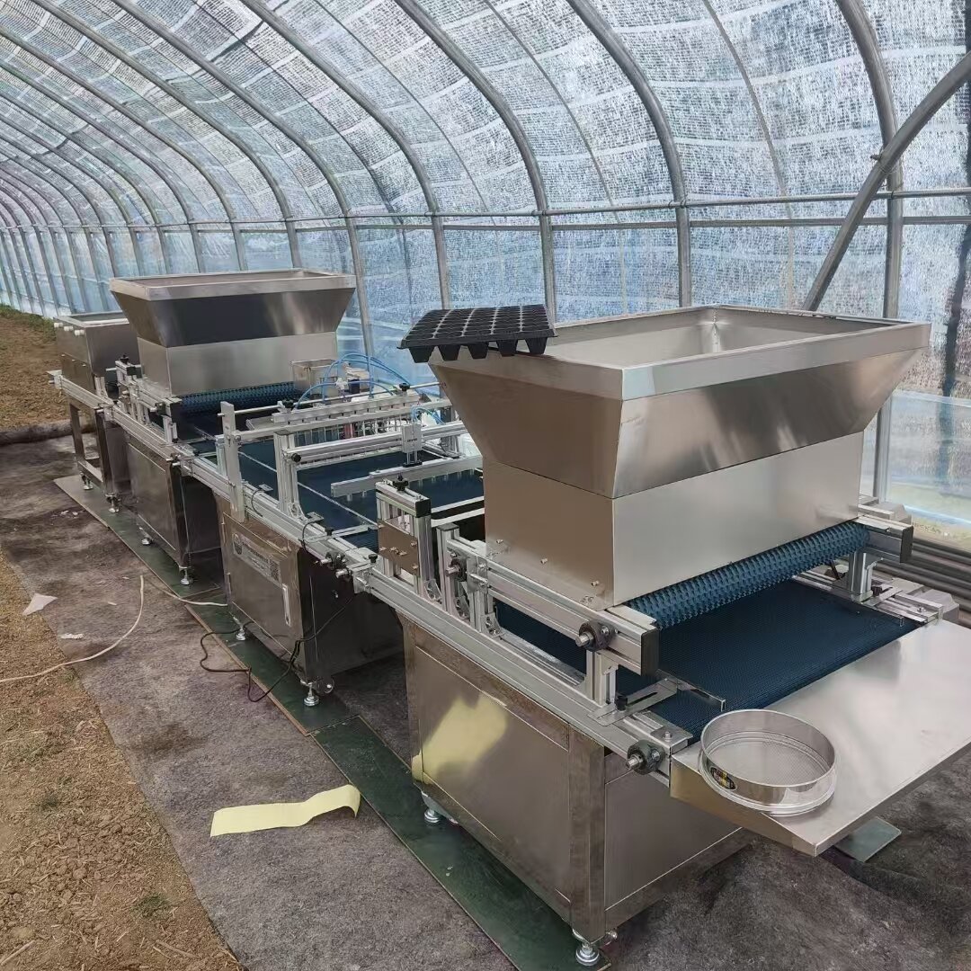 温室野菜苗床機械 全自動トレイ苗植機 野菜種子植栽機 - Nursery のレビューと価格