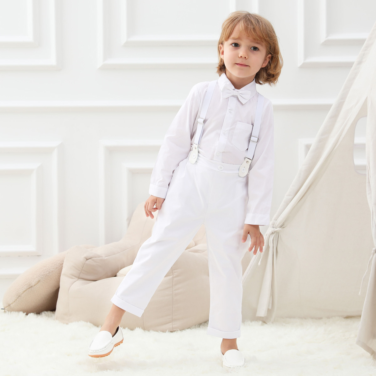 男の子、赤ちゃんの結婚式のスーツ、子供のための幼児の誕生日パ - Baby Boy Suit Set Baptism のレビューと価格