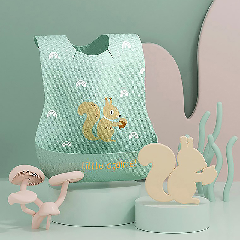赤ちゃん用の調節可能な防水よだれかけ,子供用の授乳用品,食べ - Waterproof Baby Bibs Silicone のレビューと価格