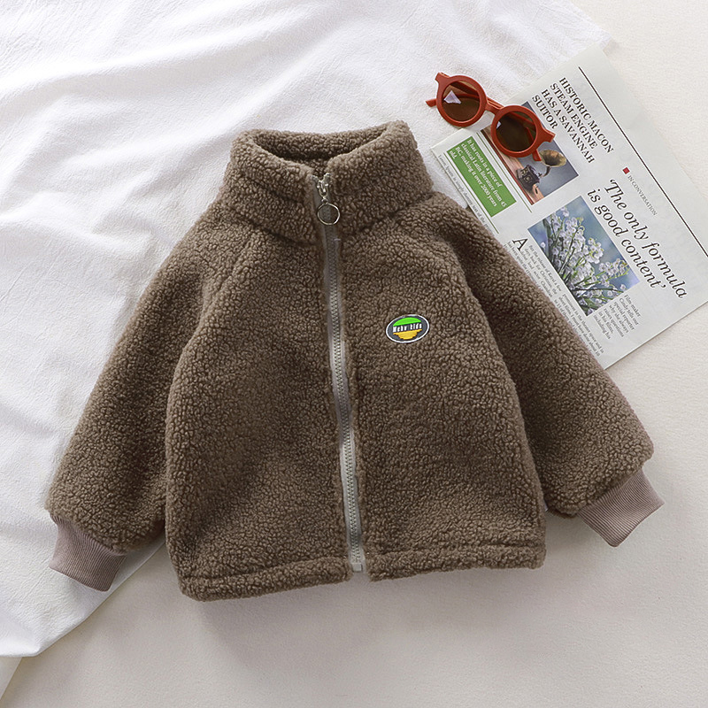 子供用プラッシュジャケット 冬用 防風 保温 厚手フリース裏 - Toddler Boy Winter Fleece Jacket のレビューと価格