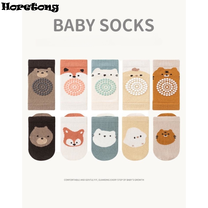 乳幼児用夏用通気性膝パッド+滑り止めソックスセット ソフトコ - Unisex Baby Socks Non Slip のレビューと価格