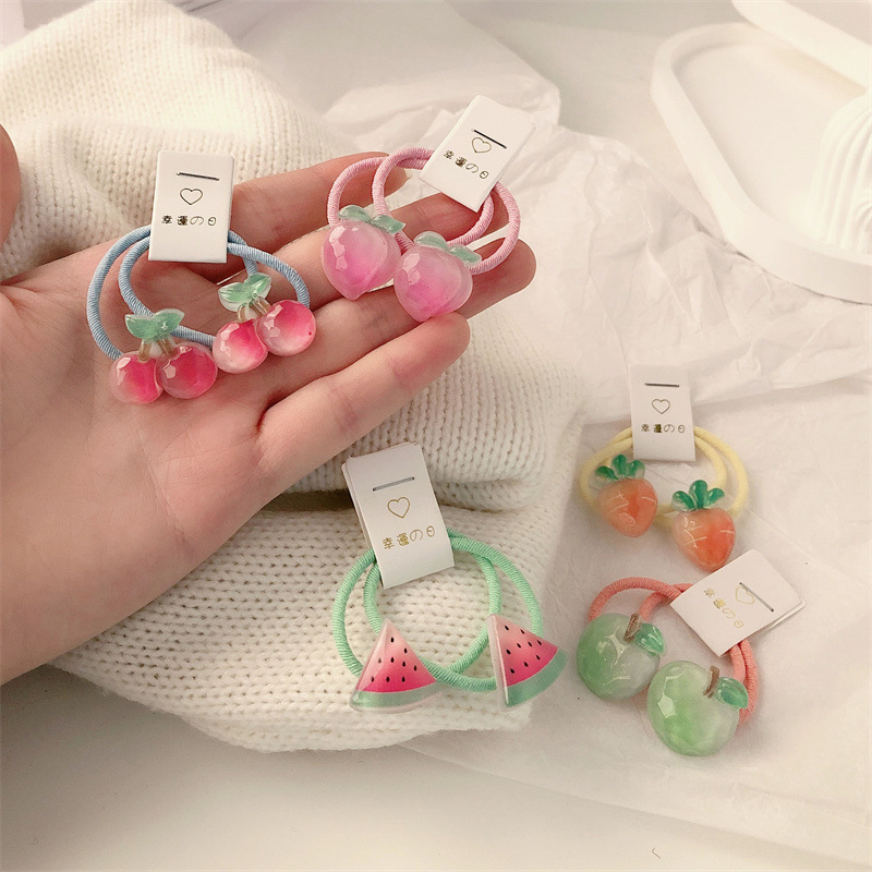 子供の韓国のかわいいフルーツヘッドバンド、ベビータイラバーバ - Baby Gear のレビューと価格