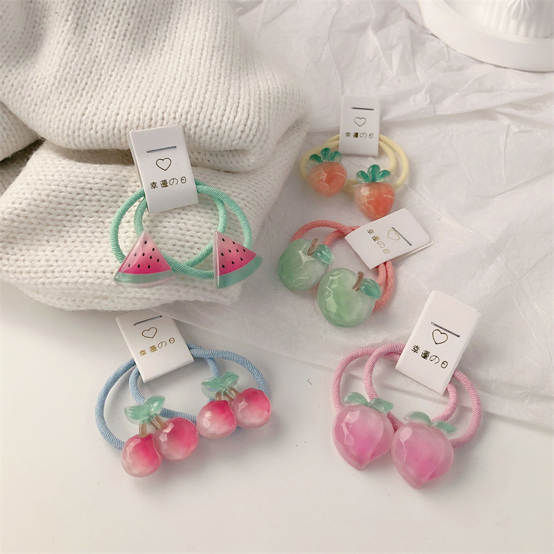 子供の韓国のかわいいフルーツヘッドバンド、ベビータイラバーバ - Baby Gear のレビューと価格