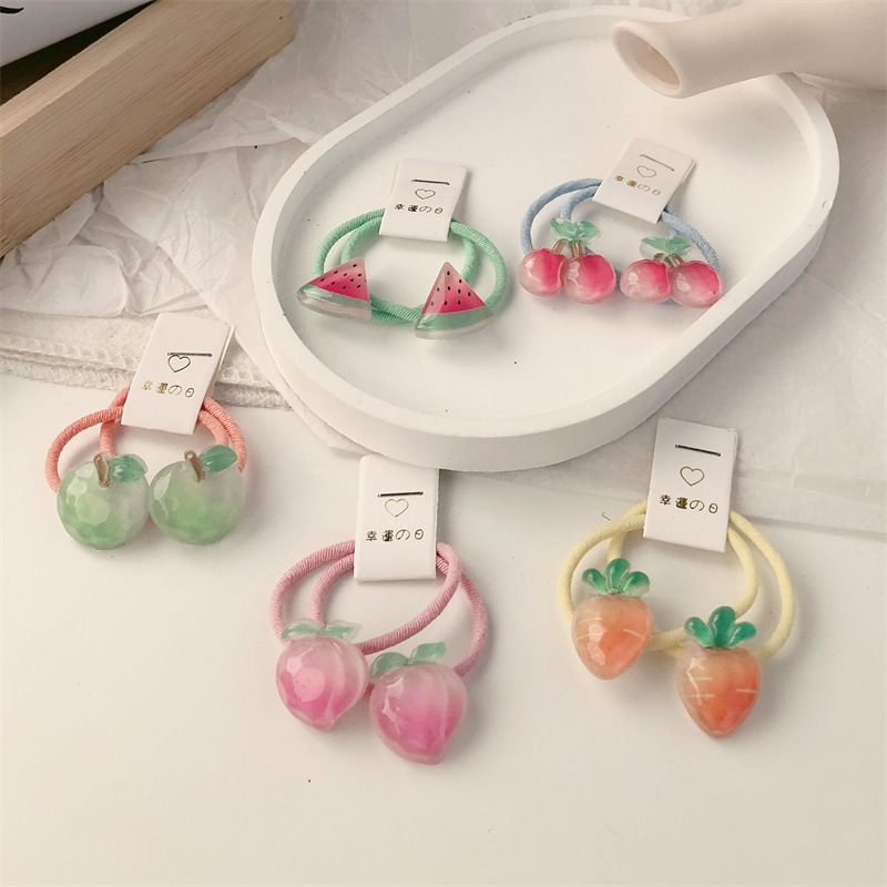子供の韓国のかわいいフルーツヘッドバンド、ベビータイラバーバ - Baby Gear のレビューと価格