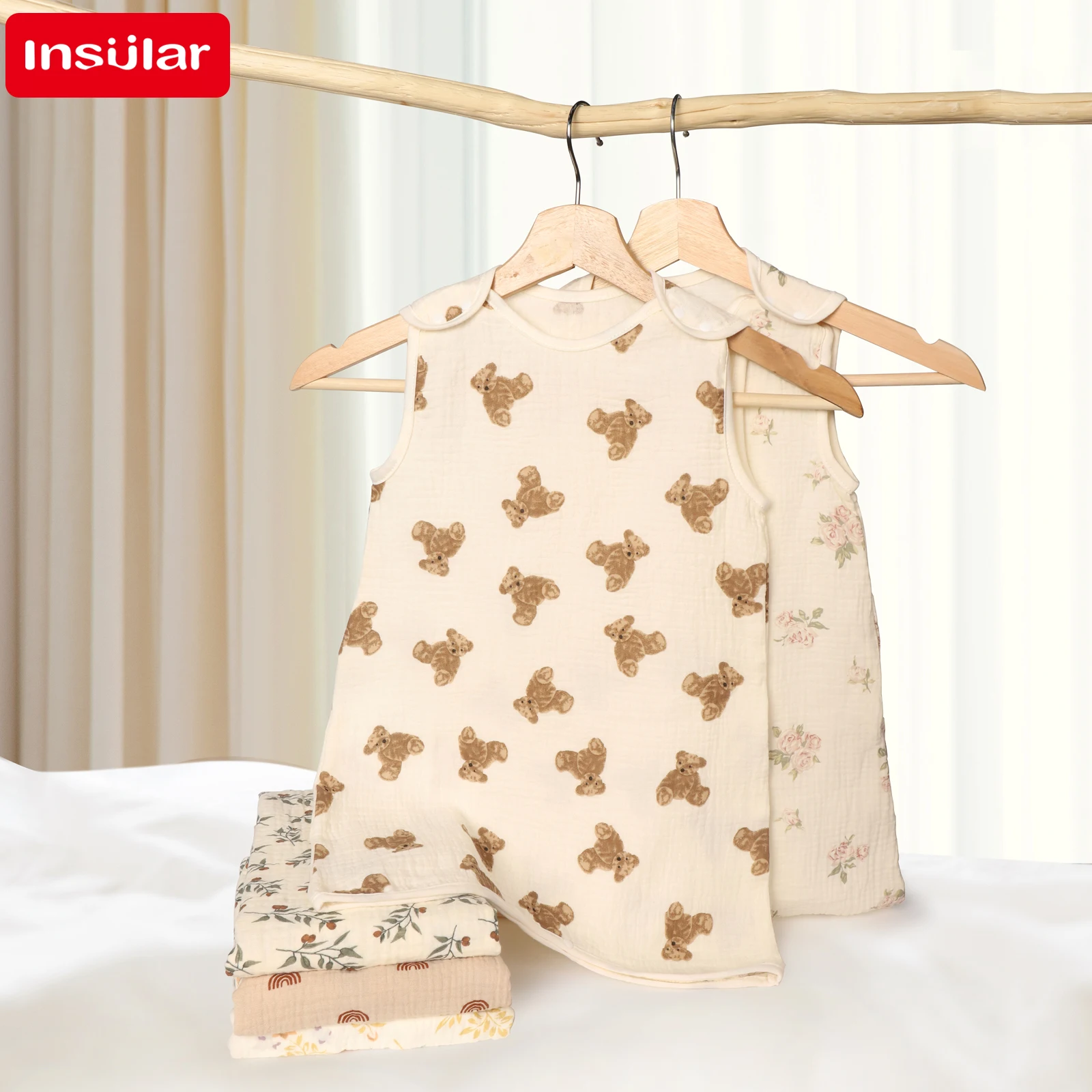 INSULAR 新生児女の子ボディスーツソフト漫画ロンパース - Newborn Baby Girl Romper Floral のレビューと価格