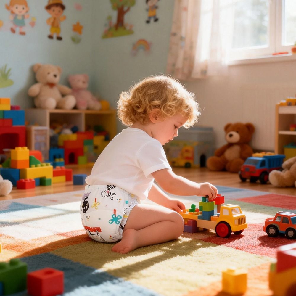 ソフトコットン製トレーニングパンツ、通気性・防水性のあるおむ - Toddler Training Pants Leak Proof のレビューと価格