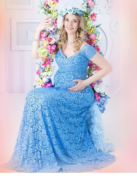 ヨーロッパ系アメリカ人向けマタニティウェア、レースのトレーン - Maternity Wear のレビューと価格