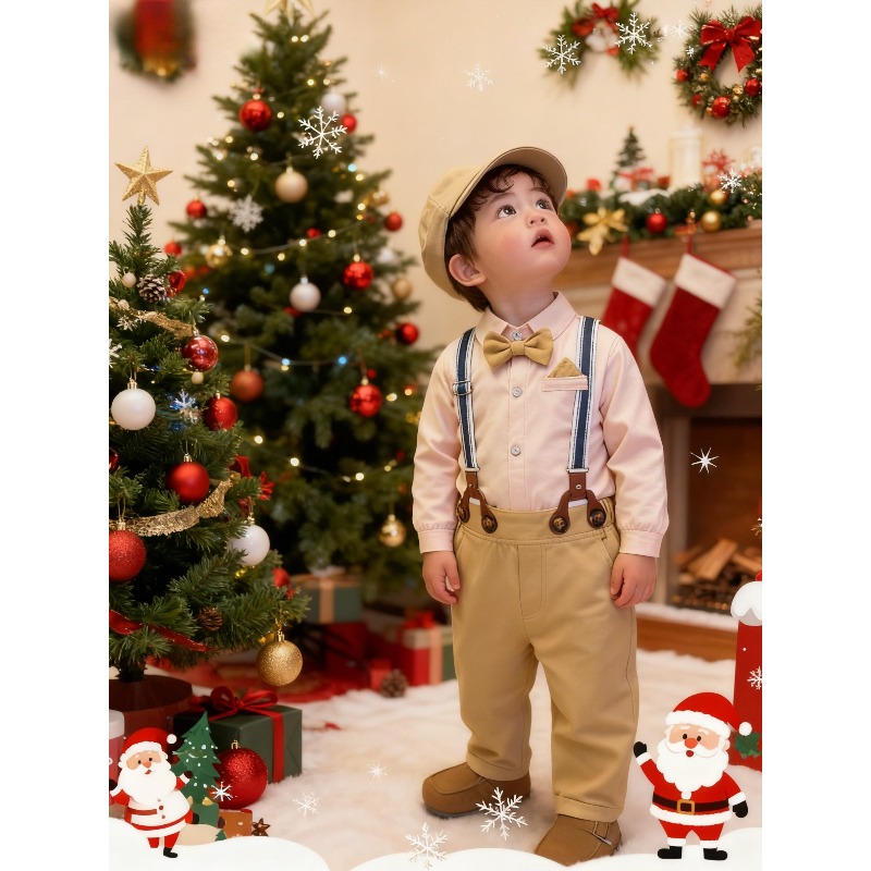 ベビー男の子服 0-24ヶ月 ベビー男の子スーツ 4点セット - Baby Boy Suit Set Baptism のレビューと価格