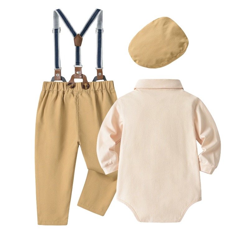 ベビー男の子服 0-24ヶ月 ベビー男の子スーツ 4点セット - Baby Boy Suit Set Baptism のレビューと価格