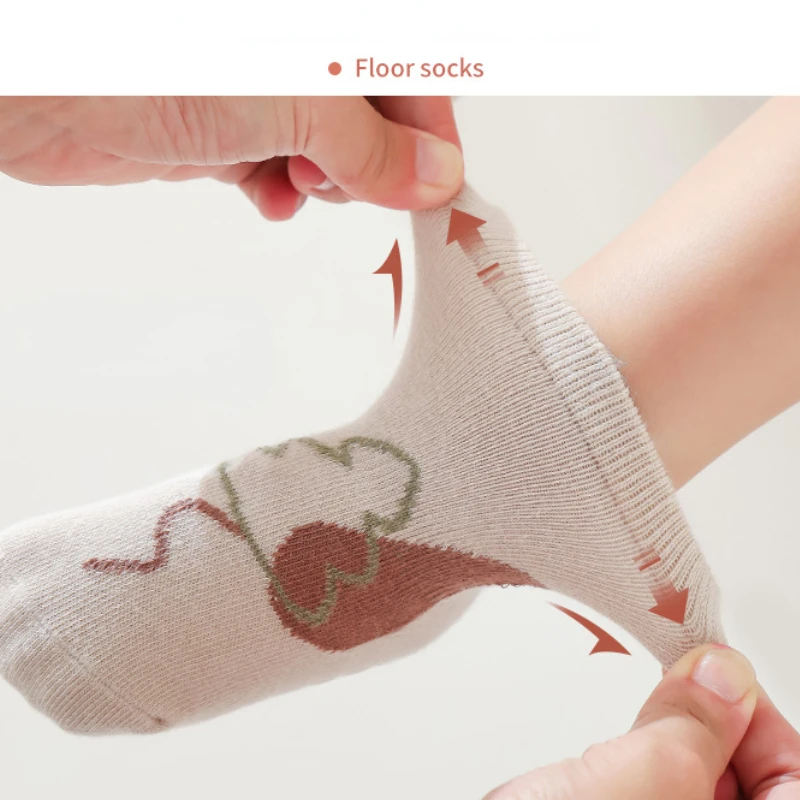 ベビーソックス,フロアソックス,漫画クマ,アヒル,新生児用ア - Unisex Baby Socks Non Slip のレビューと価格