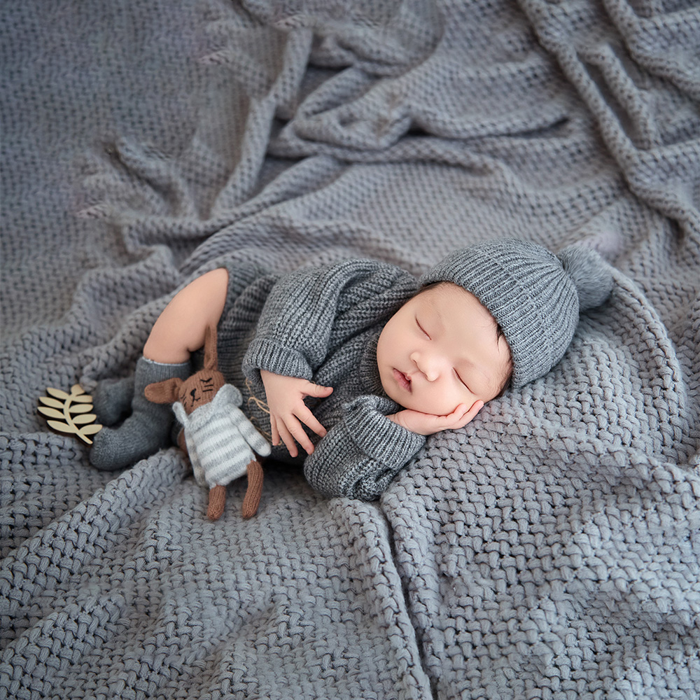 ハローワールドテーマ新生児写真撮影小道具ニットベビー写真衣装 - Infant Photography Props Outfit のレビューと価格