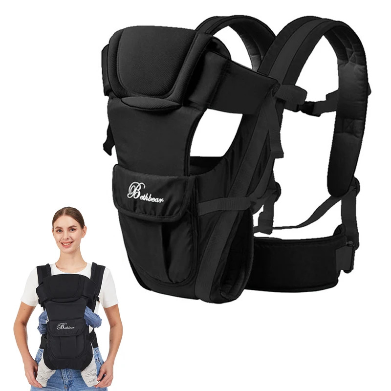ベビー スリング キャリア、4-in-1 人間工学に基づいた - Ergonomic Baby Carrier Newborn To Toddler のレビューと価格