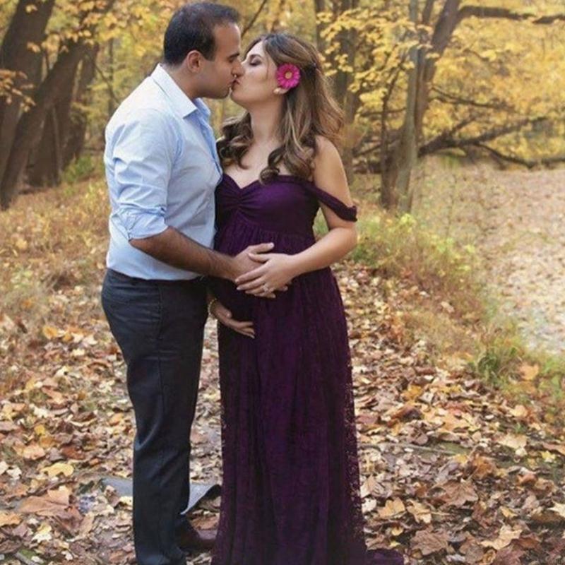 CORB 通気性のあるマタニティ ガウンは、繊細なレースと流 - Maternity Wear のレビューと価格