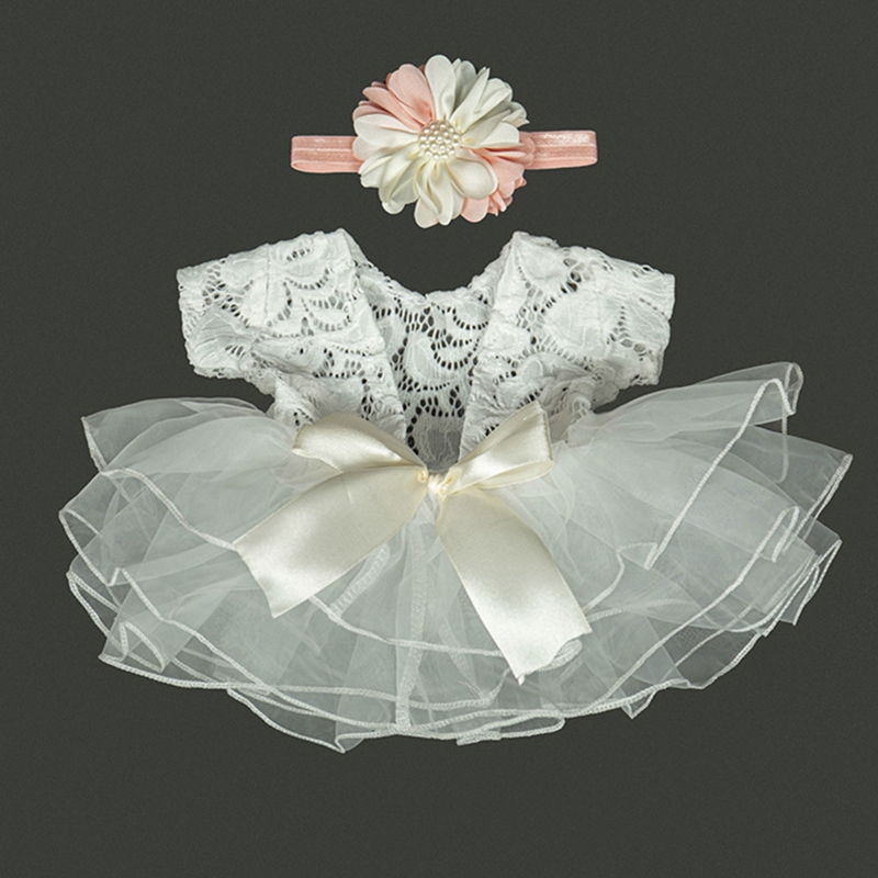 ベビー写真アクセサリー蝶ネクタイスカートと花のヘッドバンドq - Infant Photography Props Outfit のレビューと価格
